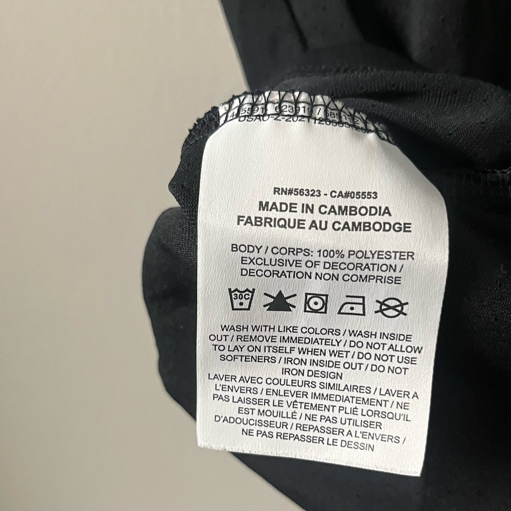 Nike Black Racerback Top Size L - Picture 4 of 4